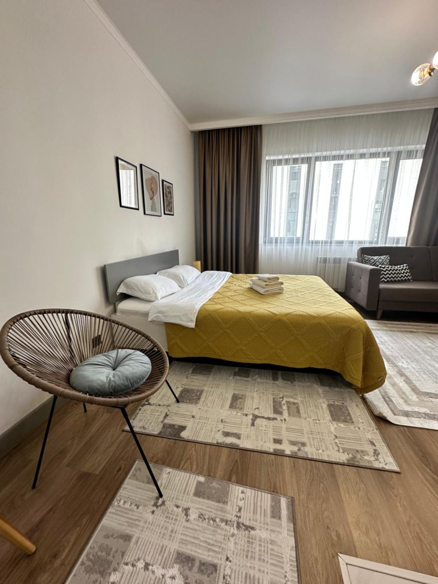 Студия В Теплых Тонах, Эксклюзив Almaty Extérieur photo